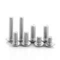 A2-70 Stainless Steel SS 304 M3 M4 M5 M6 M8 Cross Recessed Phillips Mushroom Truss Head Machine Screw